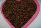 Coração de chocolate Colorido de Colher Splits Flakes - 500g
