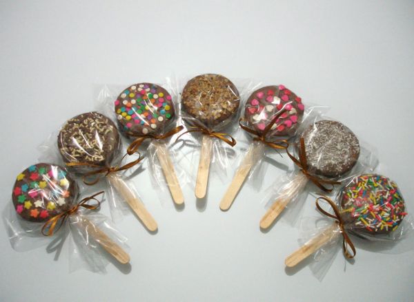 Pirulito de Brigadeiro